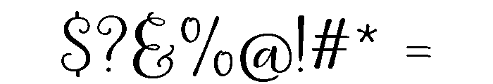 La Veronique Script One Bold Font OTHER CHARS