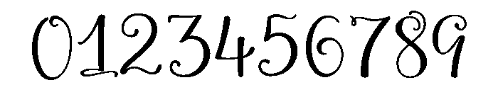 La Veronique Script One Regular Font OTHER CHARS