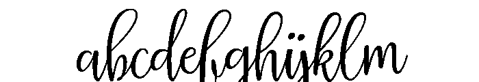 La Veronique Script One Regular FONT