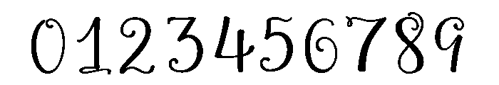 La Veronique Script Two Font OTHER CHARS