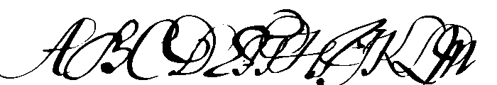 LaDanse Regular Font UPPERCASE