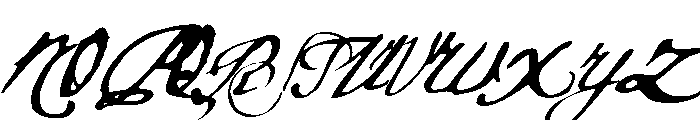 LaDanse Regular Font UPPERCASE