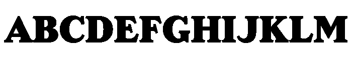 LaFarge Black Font UPPERCASE