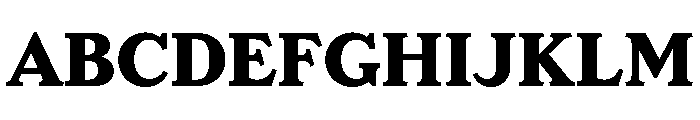 LaFarge Bold Font UPPERCASE