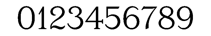 LaFarge Book Font OTHER CHARS