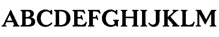 LaFarge Demi Bold Font UPPERCASE