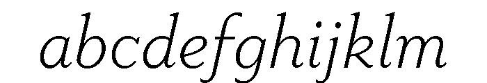 LaFarge Light Italic FONT