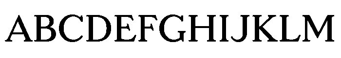 LaFarge Medium Font UPPERCASE