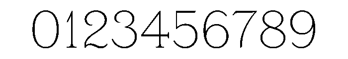 LaFarge Font OTHER CHARS