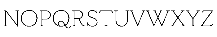 LaFarge Font UPPERCASE