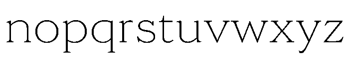 LaFarge Font LOWERCASE