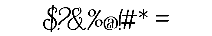 Ladybird Regular Font OTHER CHARS