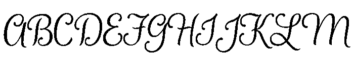 Ladybird Regular Font UPPERCASE