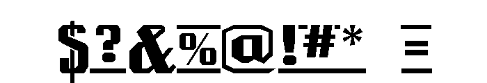 Lambrettista Regular Font OTHER CHARS
