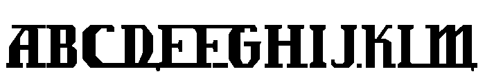 Lambrettista Regular Font UPPERCASE