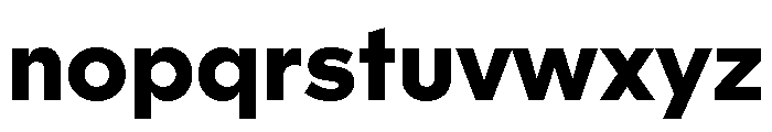 Landform Black Font LOWERCASE