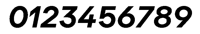 Landform Bold Italic Font OTHER CHARS