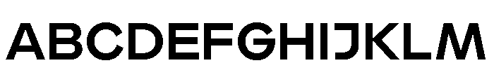 Landform Bold Font UPPERCASE