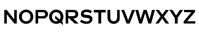 Landform Bold Font UPPERCASE