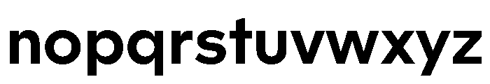 Landform Bold Font LOWERCASE