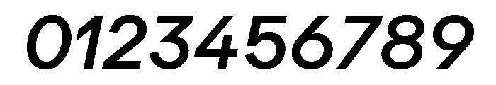 Landform Medium Italic Font OTHER CHARS