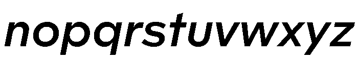 Landform Medium Italic Font LOWERCASE