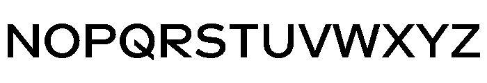 Landform Medium Font UPPERCASE