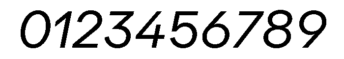 Landform Regular Italic Font OTHER CHARS