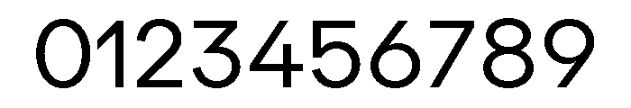 Landform Regular Font OTHER CHARS