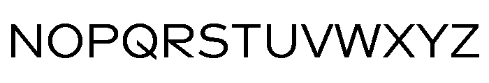 Landform Regular Font UPPERCASE