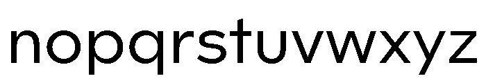 Landform Regular Font LOWERCASE