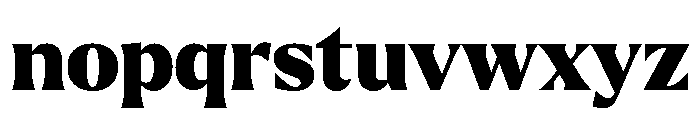 Larken Black Font LOWERCASE