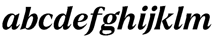 Larken Bold Italic FONT