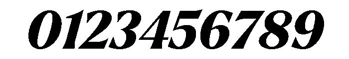 Larken Extra Bold Italic Font OTHER CHARS