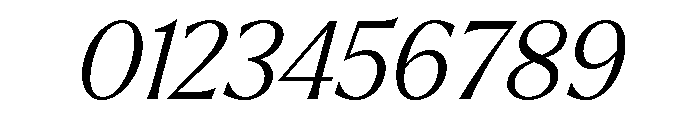 Larken Light Italic Font OTHER CHARS