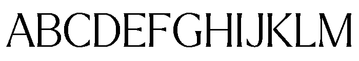 Larken Light Font UPPERCASE