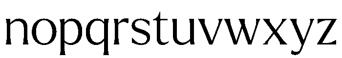 Larken Light Font LOWERCASE