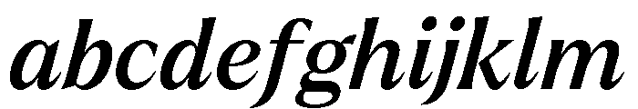 Larken Medium Italic FONT