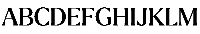 Larken Medium Font UPPERCASE