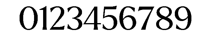 Larken Regular Font OTHER CHARS