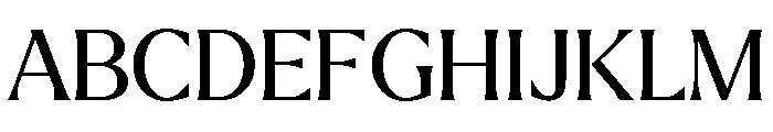 Larken Regular Font UPPERCASE