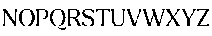 Larken Regular Font UPPERCASE