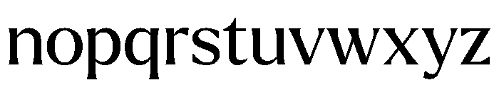 Larken Regular Font LOWERCASE