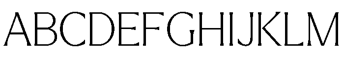 Larken Font UPPERCASE