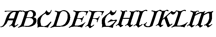 Larkin Regular Font UPPERCASE
