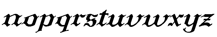 Larkin Regular Font LOWERCASE