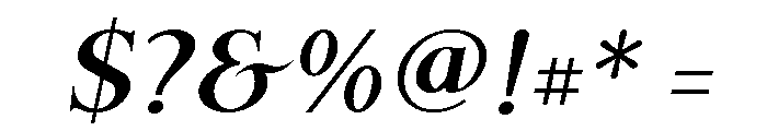 Late November Bold Italic Font OTHER CHARS