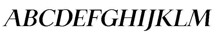 Late November Bold Italic Font UPPERCASE