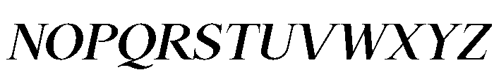 Late November Bold Italic Font UPPERCASE