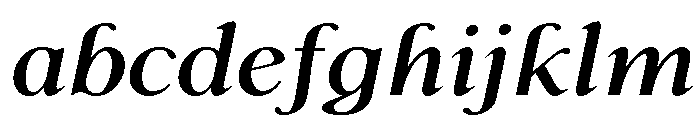Late November Bold Italic FONT